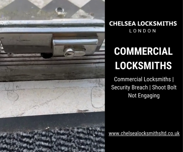 What measures can be taken to reinforce shoot bolt engagement in commercial settings?