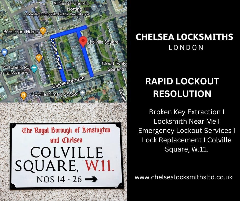 Locksmith Colville Square, W11